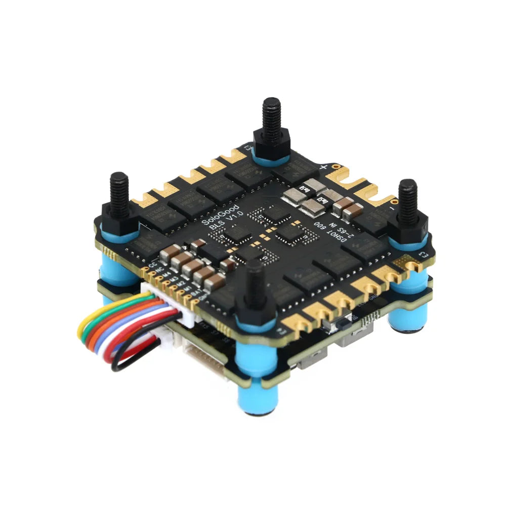 F722 Flight Controller BLS 60A Stack SoloGood F722 Flight Controller BLHELI_S 60A 4in1 ESC for FPV Drones Parts