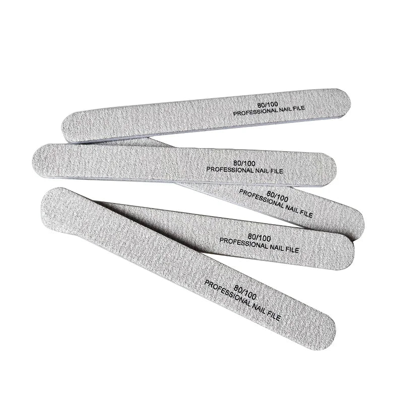 1000Pcs Large Nail File Nail  File for Manicure Buffering Pedicure Care