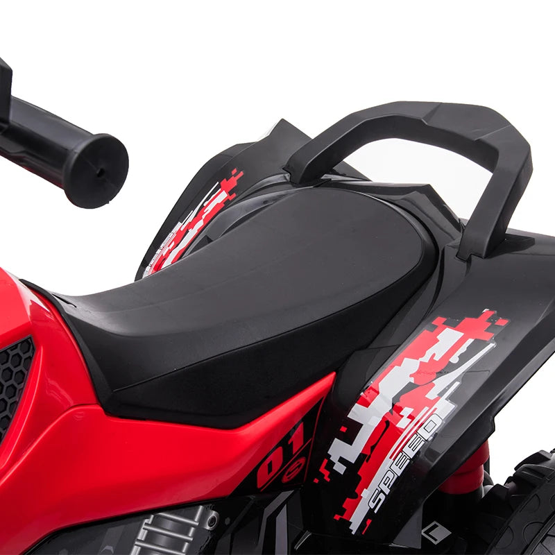 12 Volt Battery Operated Ride-on Cars Plastic for Kids Powerwheels Electric Quad Bike Atv