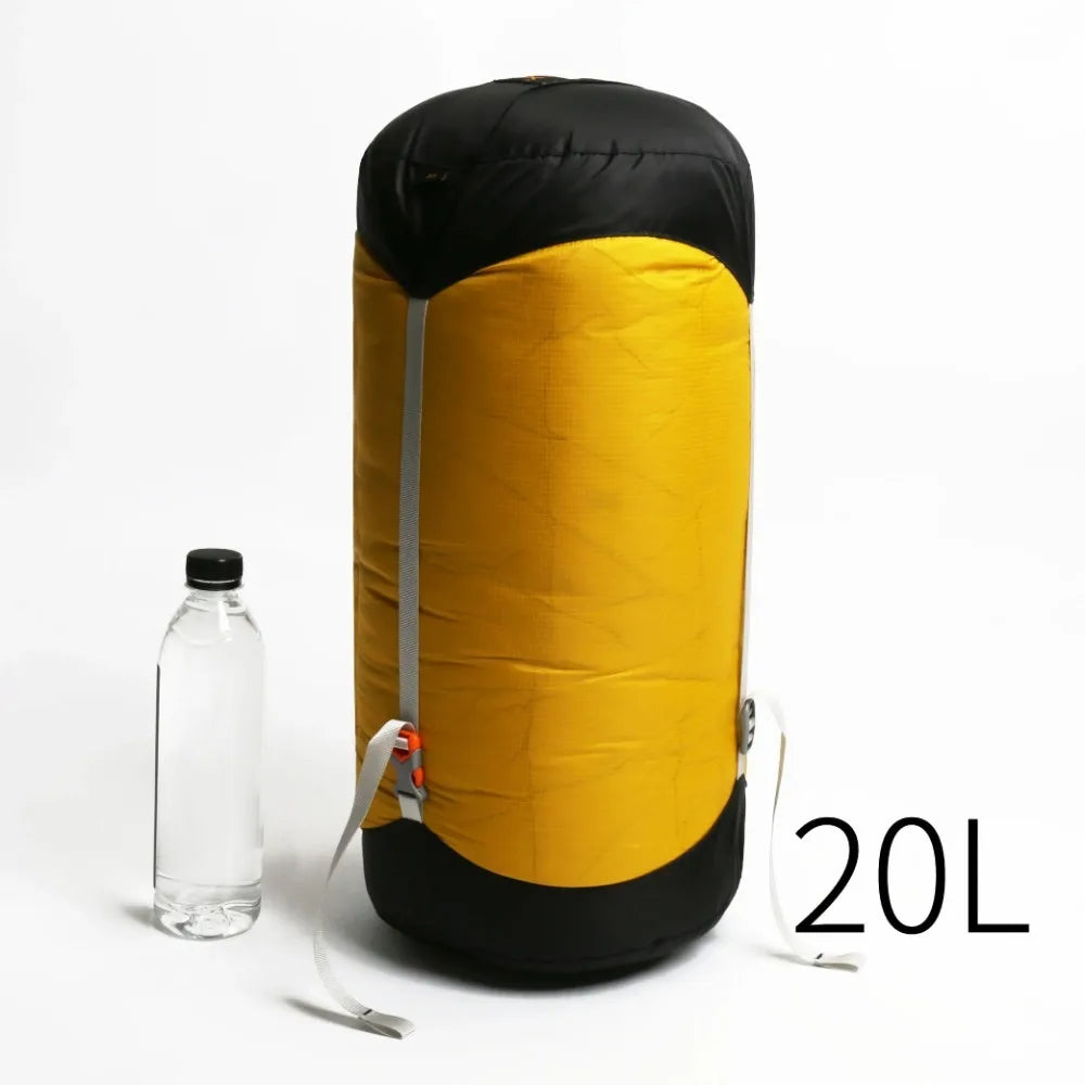 AEGISMAX 1.5L-45L Sleeping Bag Compression Sack   Outdoor Camping Waterproof Storage Bag Stuff Sack Sleeping Bag Accessories
