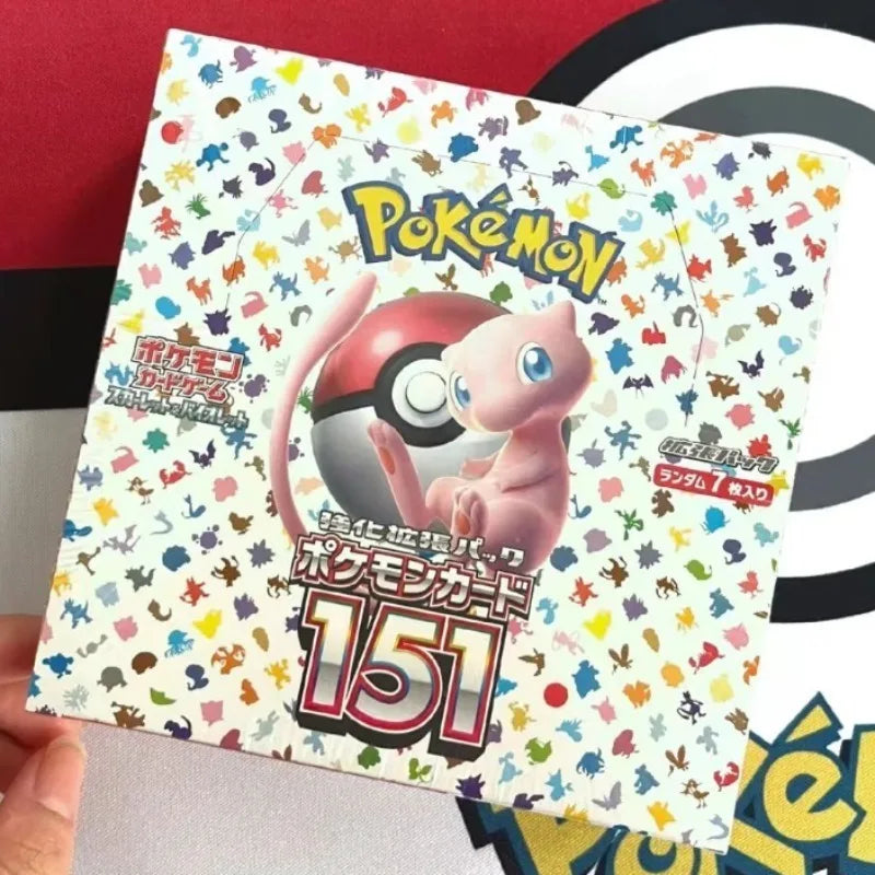 100%Original Pokemon SV2A Booster Pack Trading Anime Card PTCG Japanese Version Collection Cards Single Pack Toy Birthday Gifts