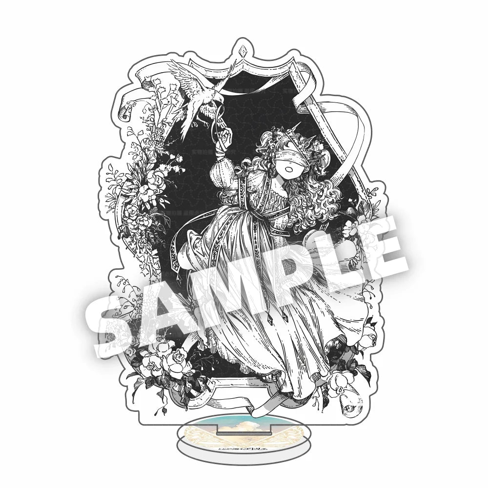 Witch Hat Atelier Anime 15CM cute Keychain Acrylic Stand Model Cosplay Characters Ornament Accessories Collection Goods Gifts