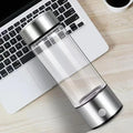Hydrogen Rich Water Cup Portable 420ml Electric Hydrogen Water Generator Bottle Titanium Quality Filter Antioxidant Ionizer