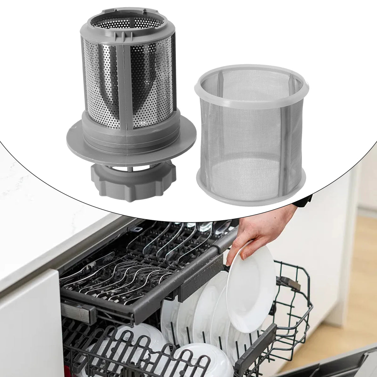 Replacement Mesh Filter Set For Bosch Dishwasher 427903 170740 Home Appliance Replacement Part Kitchen Accessories