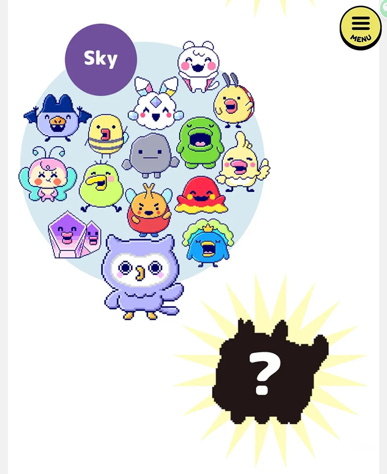 Bandai Tamagotchi Paradise "Orange Tropics" & "White Glacier" (New Fields & Characters) Chinese Version Can Switch Languages
