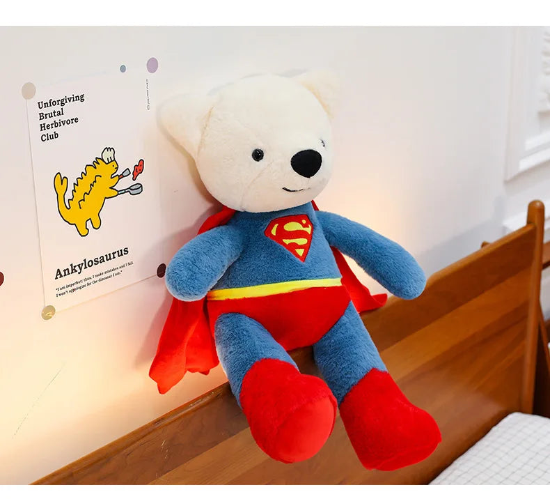 Teddy Bear Plush - Premium Short-Pile Plush with Bunny-Soft Texture, Collectible Stuffed Animal