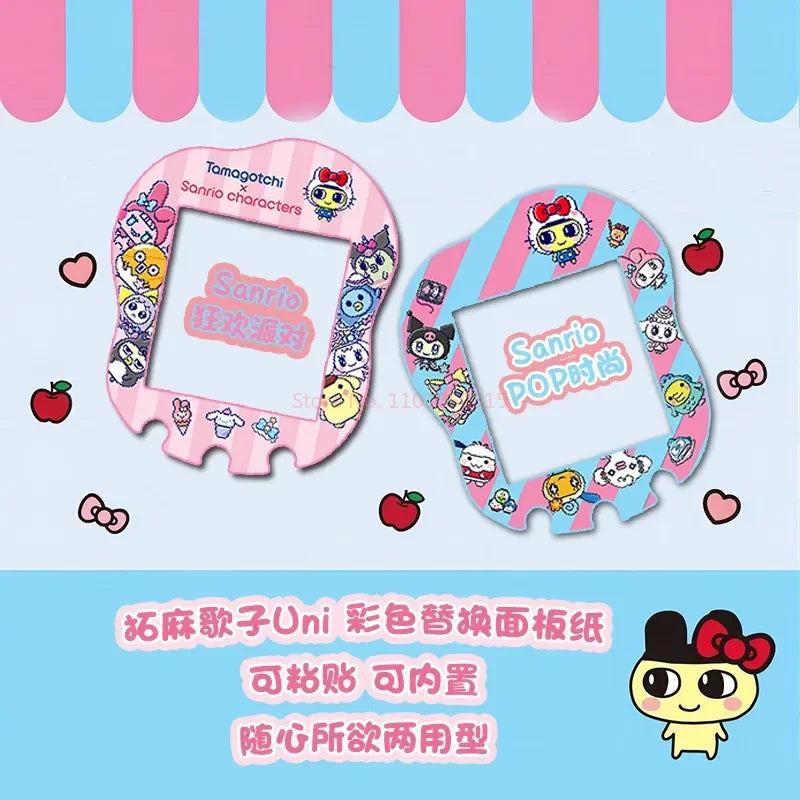 Bandai Tamagotchi Uni Electronic Pet Color Panel Film Panel Paper Soft Film Directly Paste  The Machine Without Disassembling It