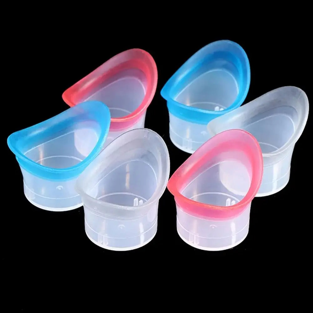 Eye Cleaning Container Silicone Eyewash Cup Soft 10ml Eye Bath Cup Resuable Eye Wash Cup Eyes Cleaner Precision Fitting Eye