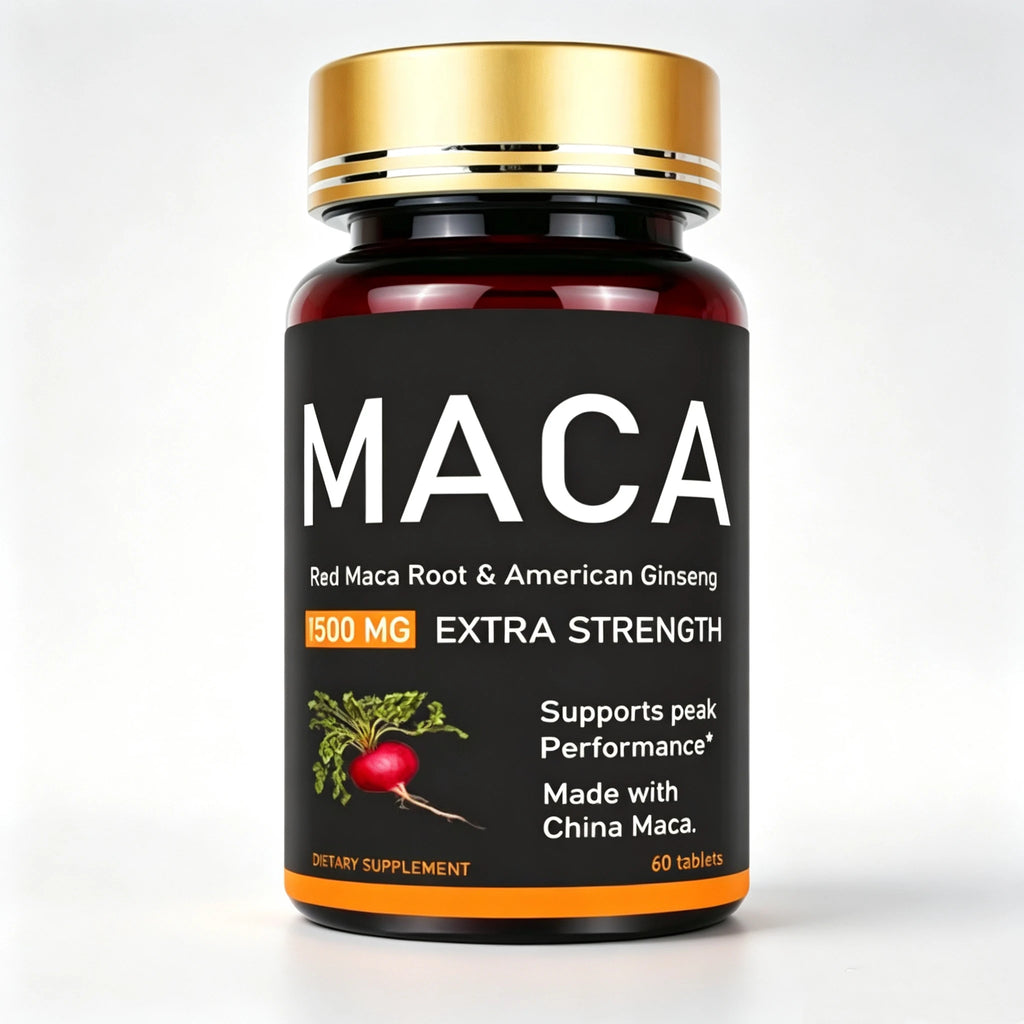 Original Ashwagandha, Ginseng& Maca Tablets, Male Supplement, Immunity Capsules for Men