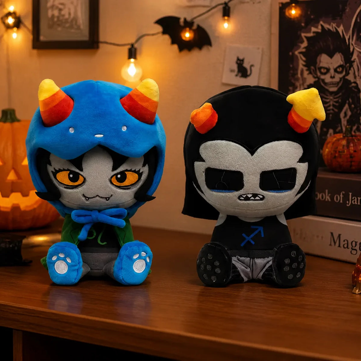 Homestuck Comic Demon Plush Doll Halloween Peripheral Soft Stuffed Toy Collectible For Adults Fans Home Decor Birthday Gift