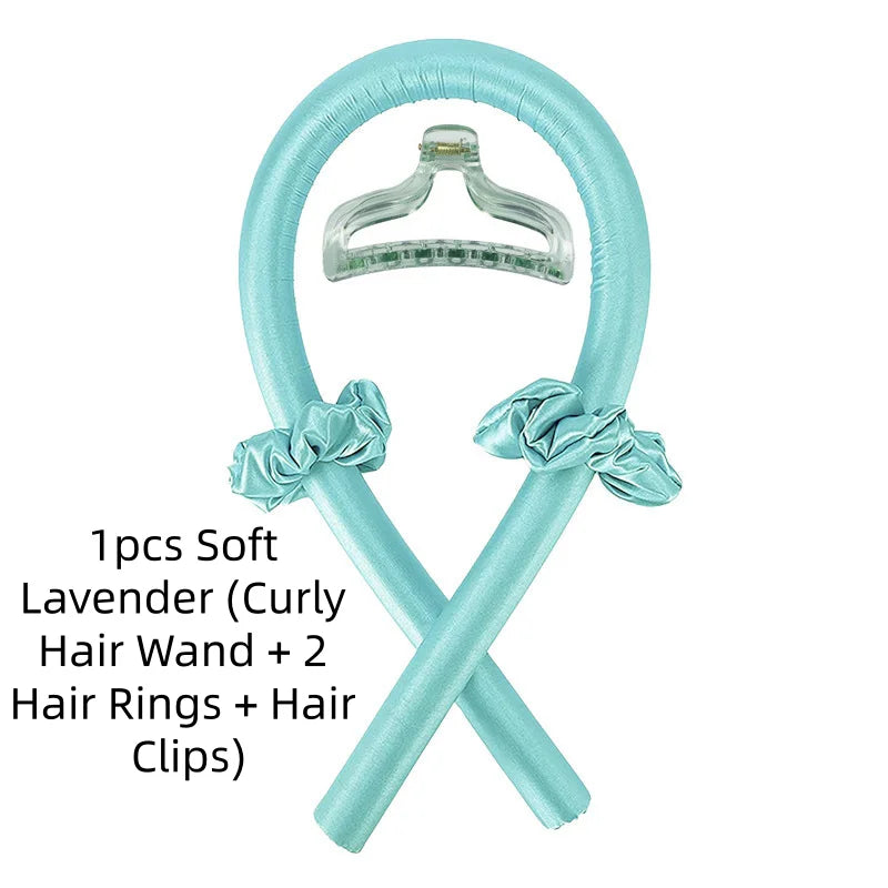 1/3/5pcs mix Woman Heatless Curling Rod Heatless Hair Curls Headband Make Hair Soft Shiny Hair Curler Hairdressing Tools