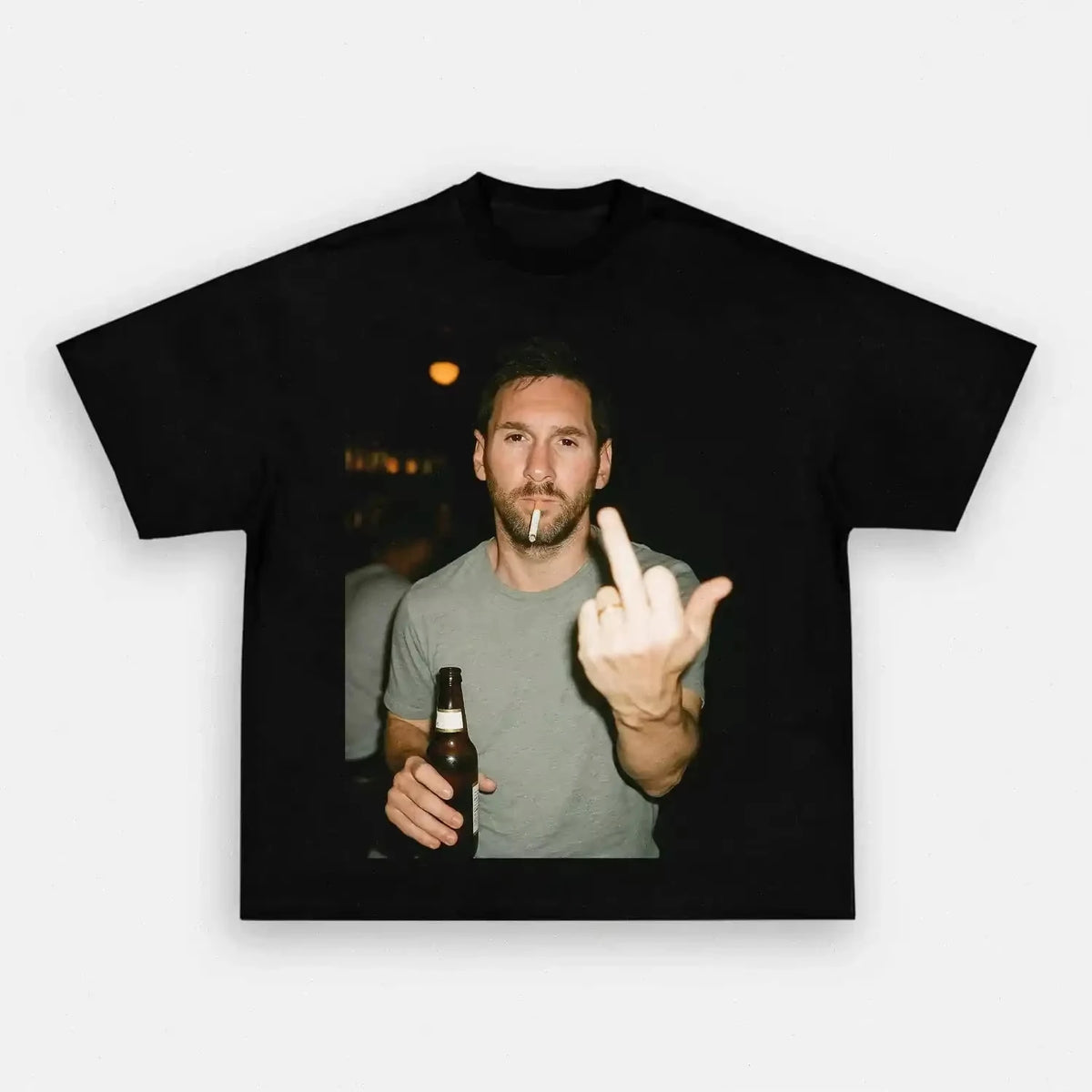 Messi After Hours Funny 100%cotton Unisex Shirt 2026 New O-neck Short Sleeve Men's Women's Fashion Hip-hop T-shirt Fan Gifts