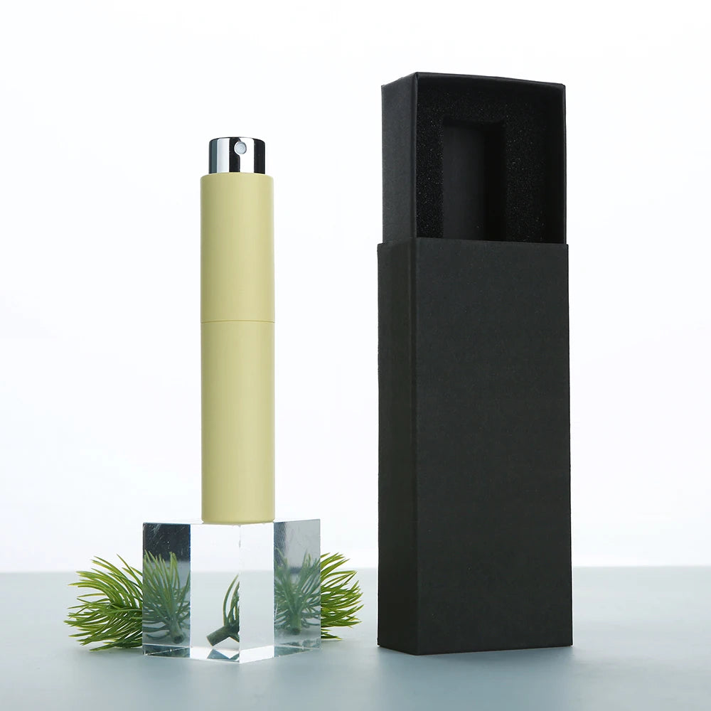 10/15/20pcs 10ml Perfume Bottle and Boxe Rotary Press Fine Mist Perfume Sprayers Reusable Perfume Gift Box Separate Bottles