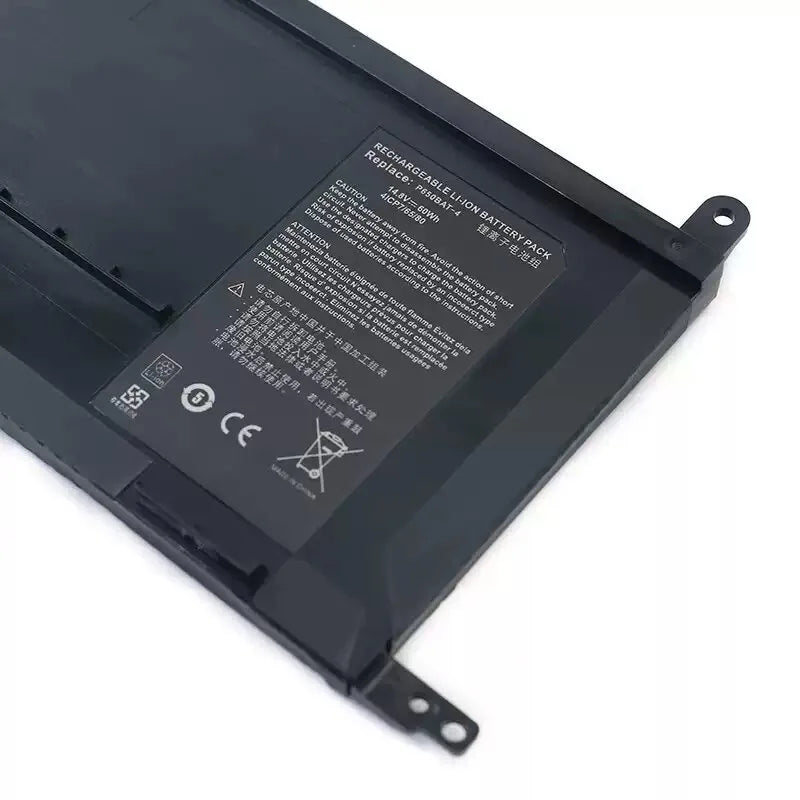 14.8V 60Wh P650BAT-4 Laptop Battery for Clevo P650SE P650SG P651SE P651SG P671RG Hasee Z7