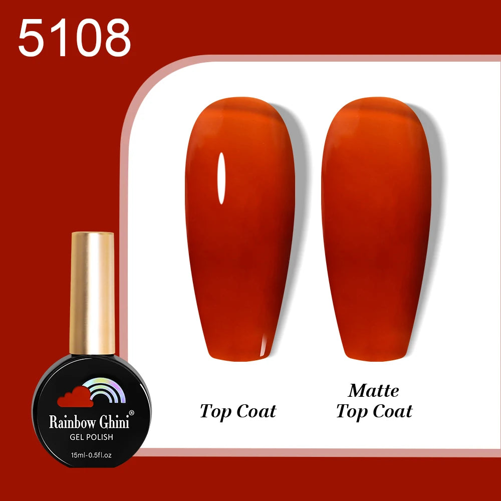 RG 15ML HEMA&TPO FREE Summer Series Fluorescent Gel Polish in Sporty Style Y2K Nail Polish Suitable for Parties Nail Art UV Gel