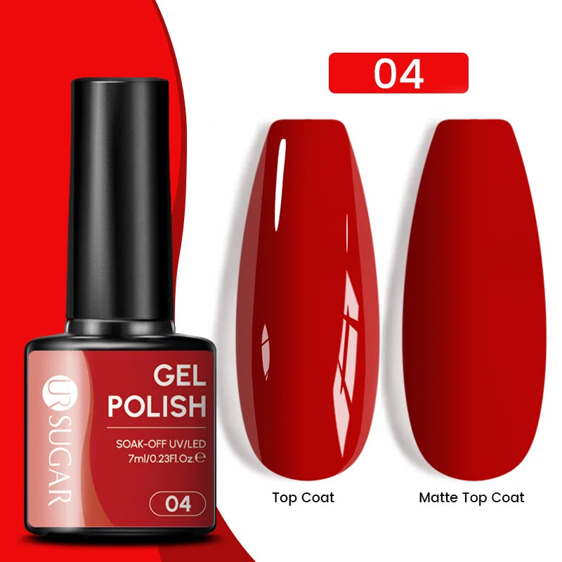 UR SUGAR 7.5ml Reflective Magnetic Gel Nail Polish Glitter Silver Pink Magnet Gel Soak Off UV LED Nail Manicure Varnish UV Gel