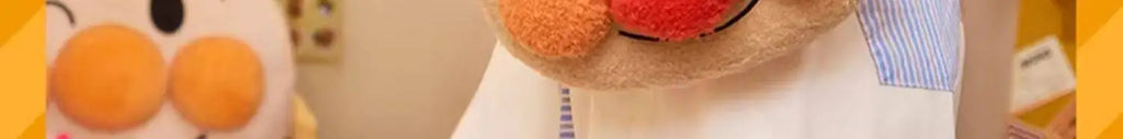 M&G Shop Anpanman Soft Toy Plush Keychain String Design DIY Multiple Characters Bag Charm Backpack Accessory Kids Fans Gift