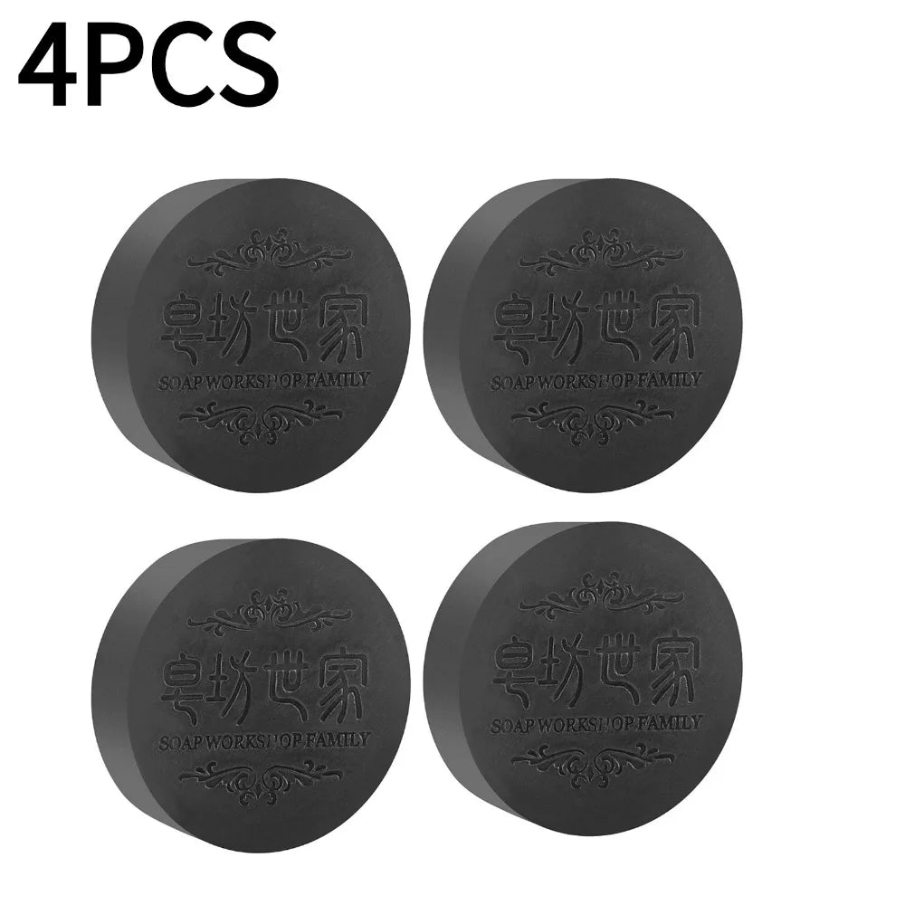 10PCS*100g Natural Polygonum Multiflorum Hair Soap Polygonum Multiflorum Shampoo And Conditioner Bar Nourishing Shampoo Soap Bar