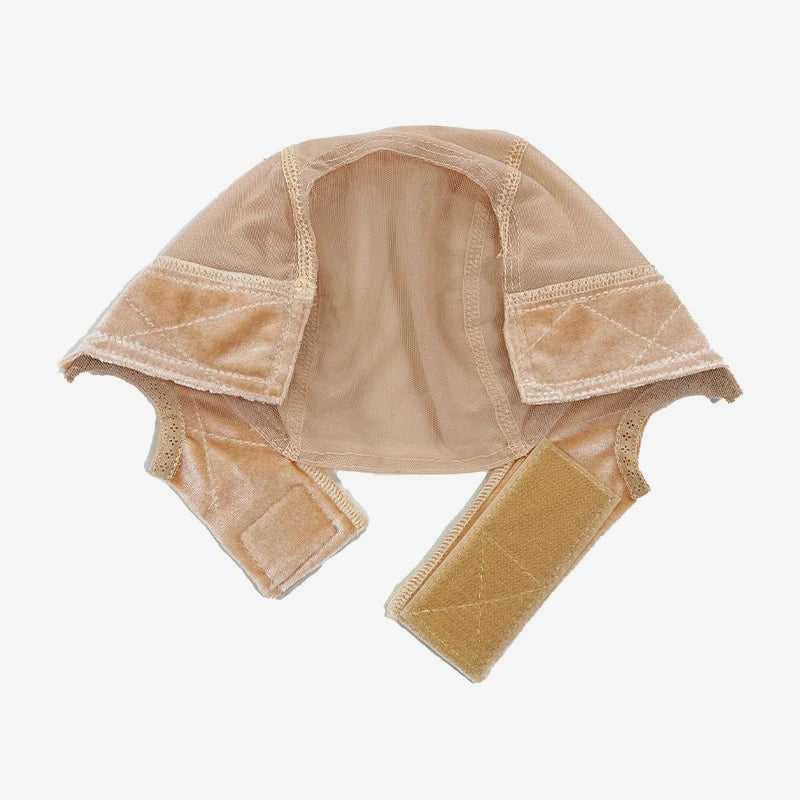 Female Headband Wig Cap  Lace Wig Cap For Wig Making U Part Wig Caps With Adjustable Velvet Wig Grip To Wear Wig Nude Hair Net