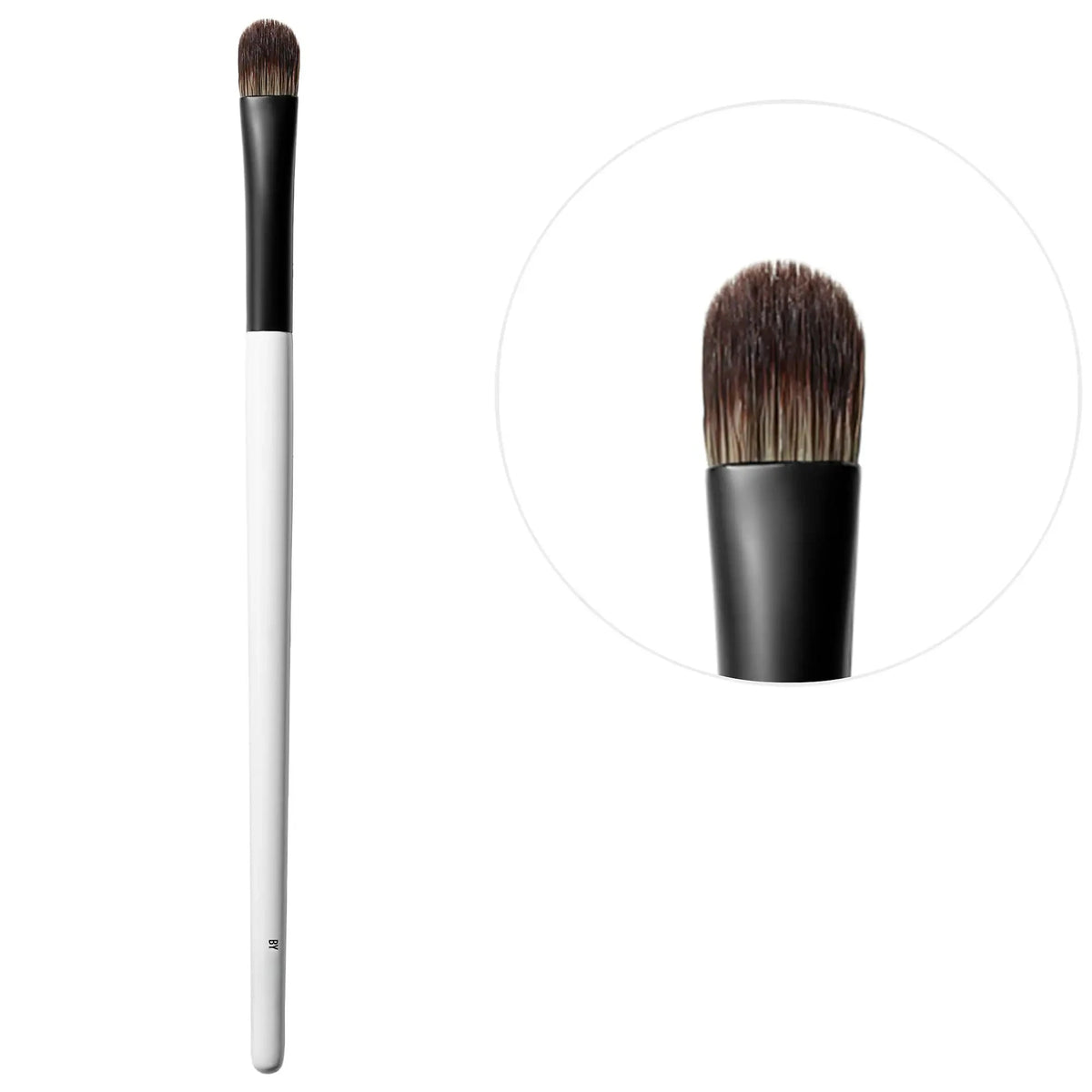E4 Eyeshadow Shader Brush Medium Eye Makeup Brush designed for patting packing shadows onto the lids