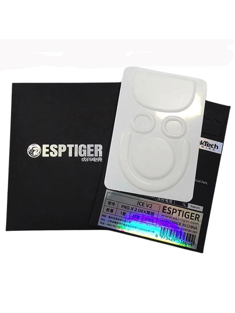 New Esports Tiger Gaming ICE Version Mouse Feet Mouse Skate for Logitech G Pro X Superlight / GPW G PRO Wireless/ G Pro X 2