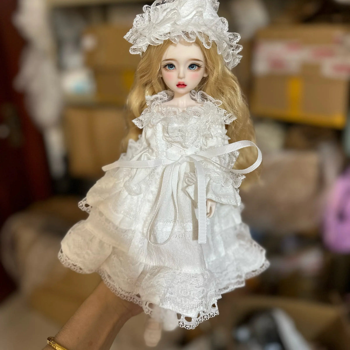 1/6 BJD MJD Doll 30cm 22 Joints Lolita Style Customizable Makeup Changeable Outfit Anime Princess Girls Toy Gift