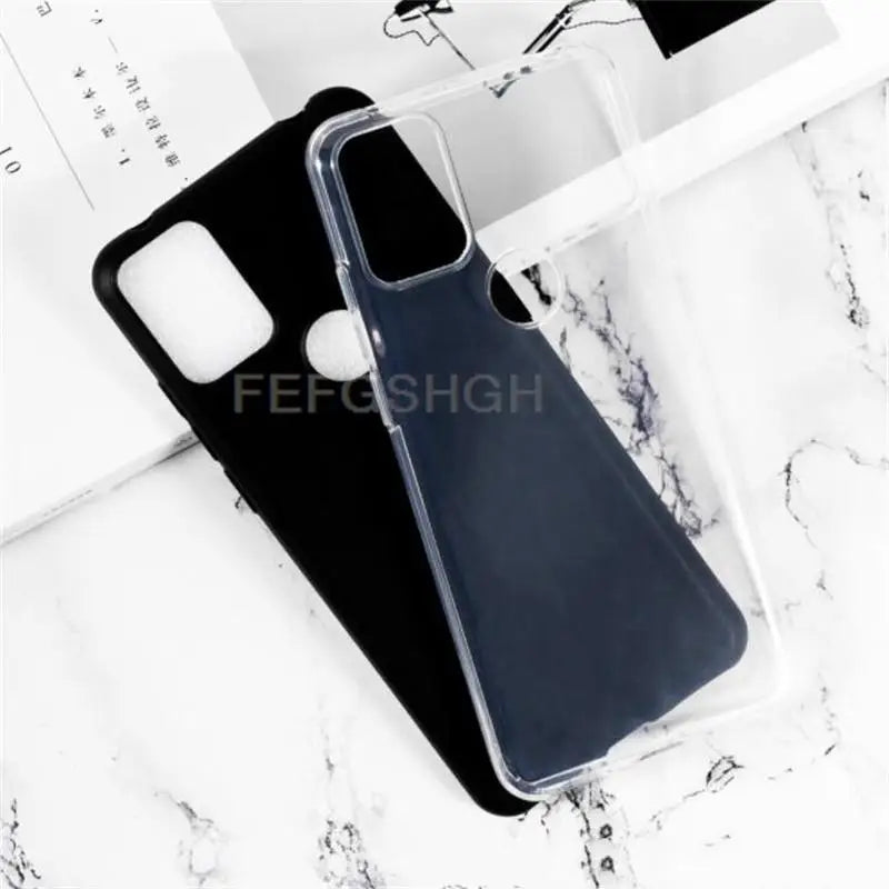 For Alcatel 3X 2020 5061U Case Back Finger Ring Soft TPU Silicone Case For Alcatel 3X 2020 4CAM 6.52'' Phone Cover