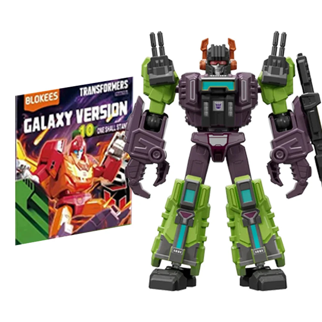 Blokees Transformers Galaxy Version Vol.10 Blind Box Collectible Movable Models Galvatron Scorponok Sixshot Assembled Model Toys