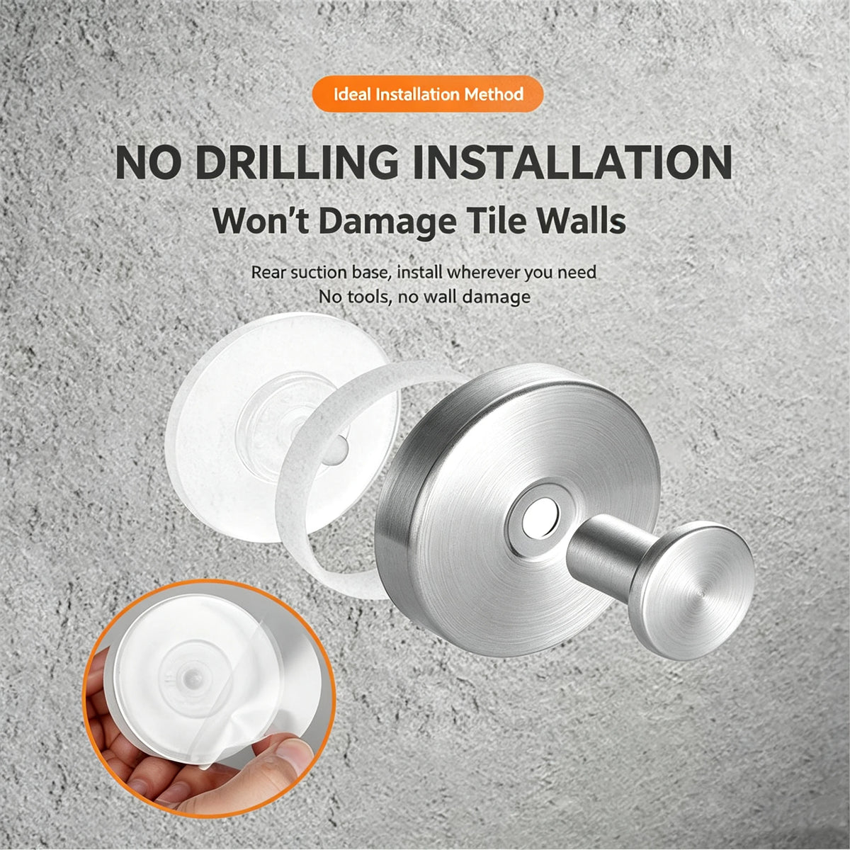 1/4pcs Vacuum Suction Cup Hooks Punch Free Bath Sucker Hook Wall Hook Hanger Glass Kitchen Bathroom Hooks for Towel Handbag