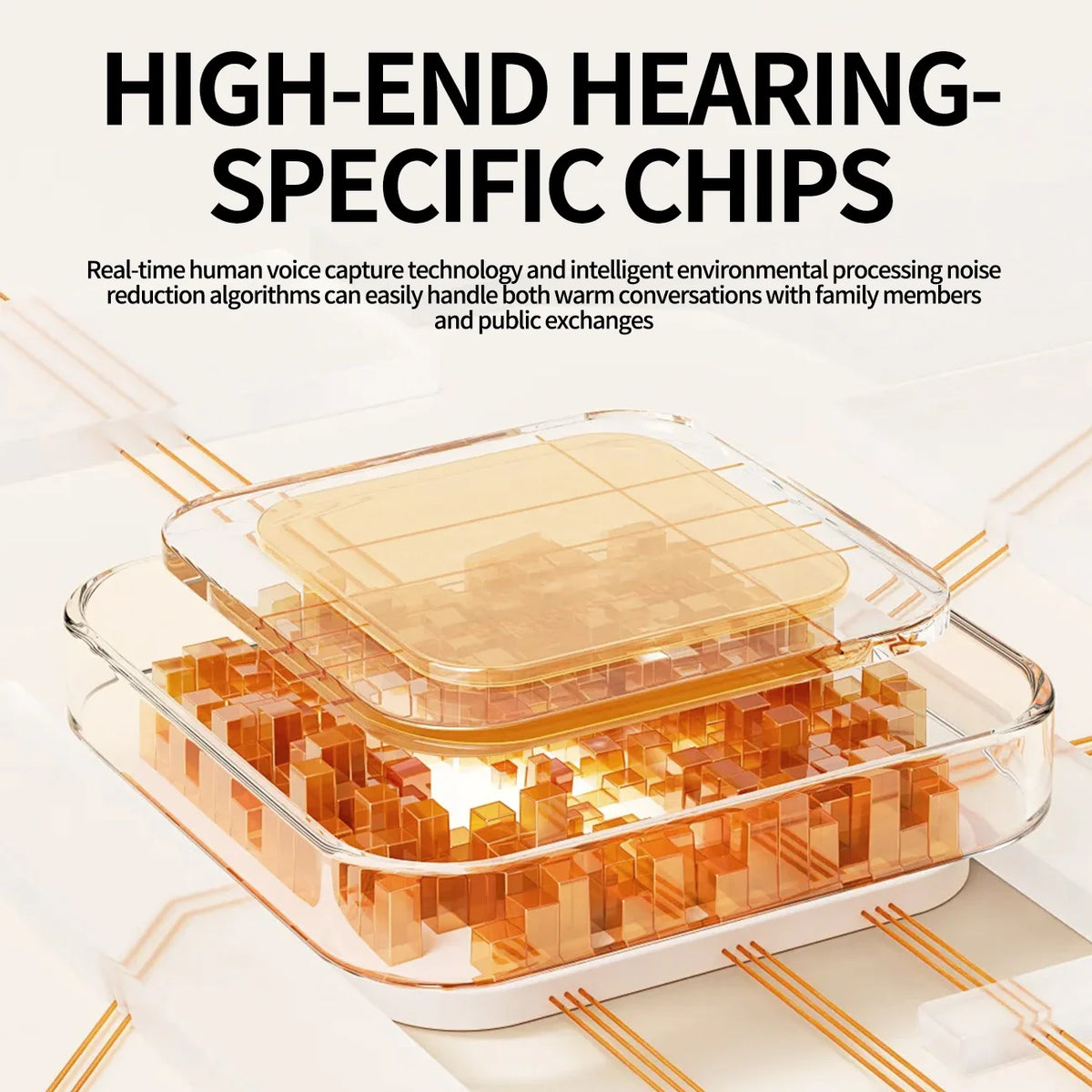 2025 Best Rechargeable Hearing Aids Digital Invisible Rechargeable Sound Amplifier With Listening Smoothly For Deafness Elderly