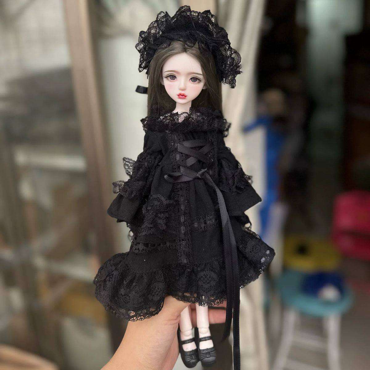 1/6 BJD MJD Doll 30cm 22 Joints Lolita Style Customizable Makeup Changeable Outfit Anime Princess Girls Toy Gift