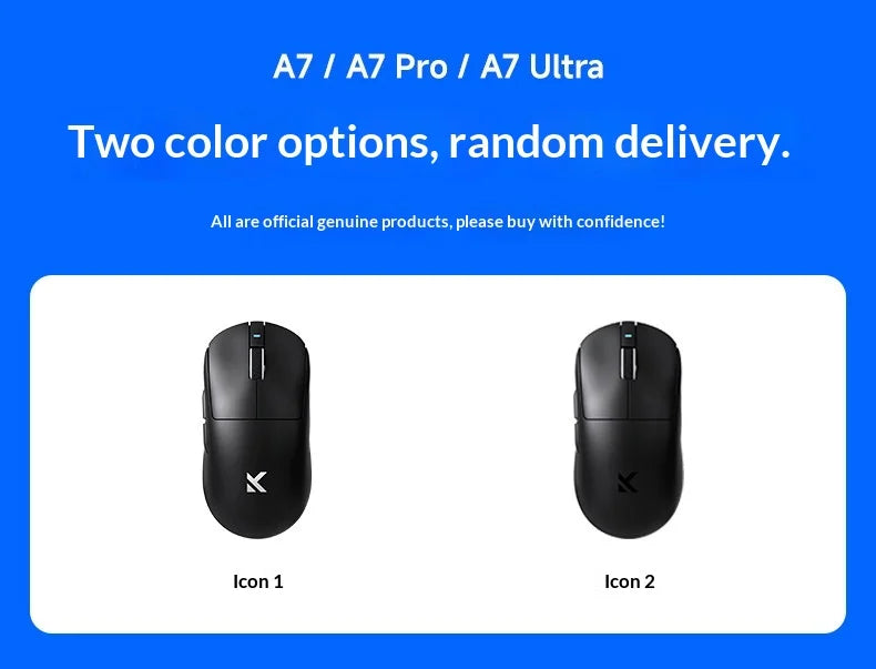 MCHOSE A7 V3 Ultra Gaming Mouse PAW3955Ti Super Sensor 20000FPS Tracking Accuracy 8kHz Polling Rate Low Latency Super Glide