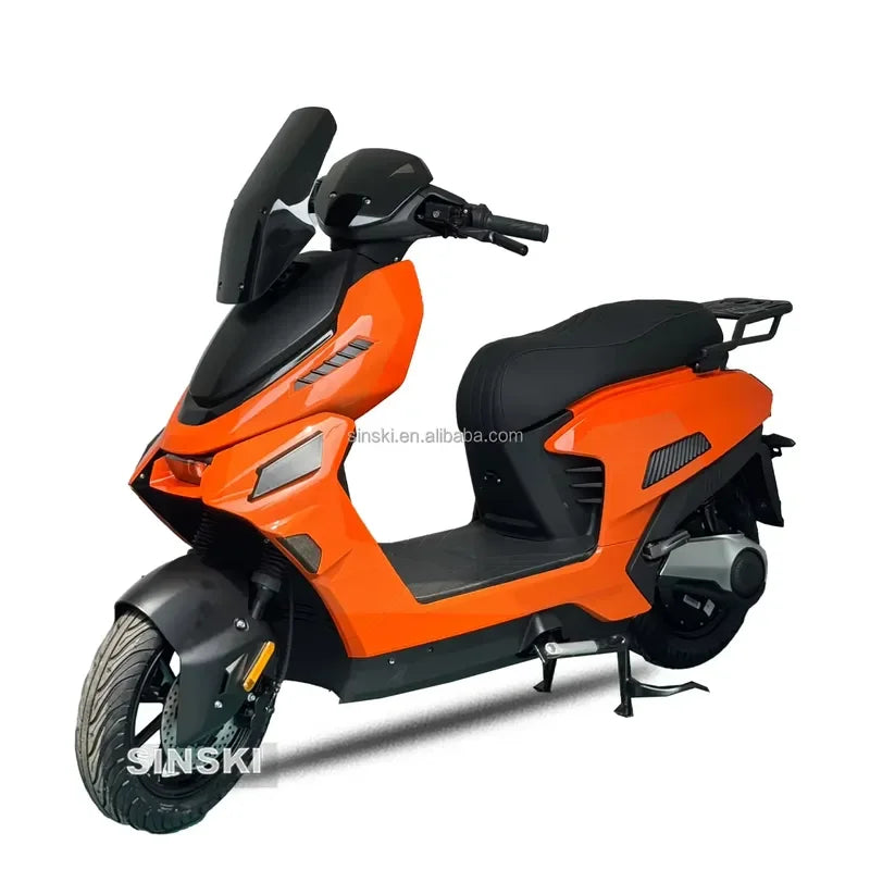EEC Certified Electric Scooter Motorcycle 3000W Brushless Motor 90Km Range electric delivery motorcycle
