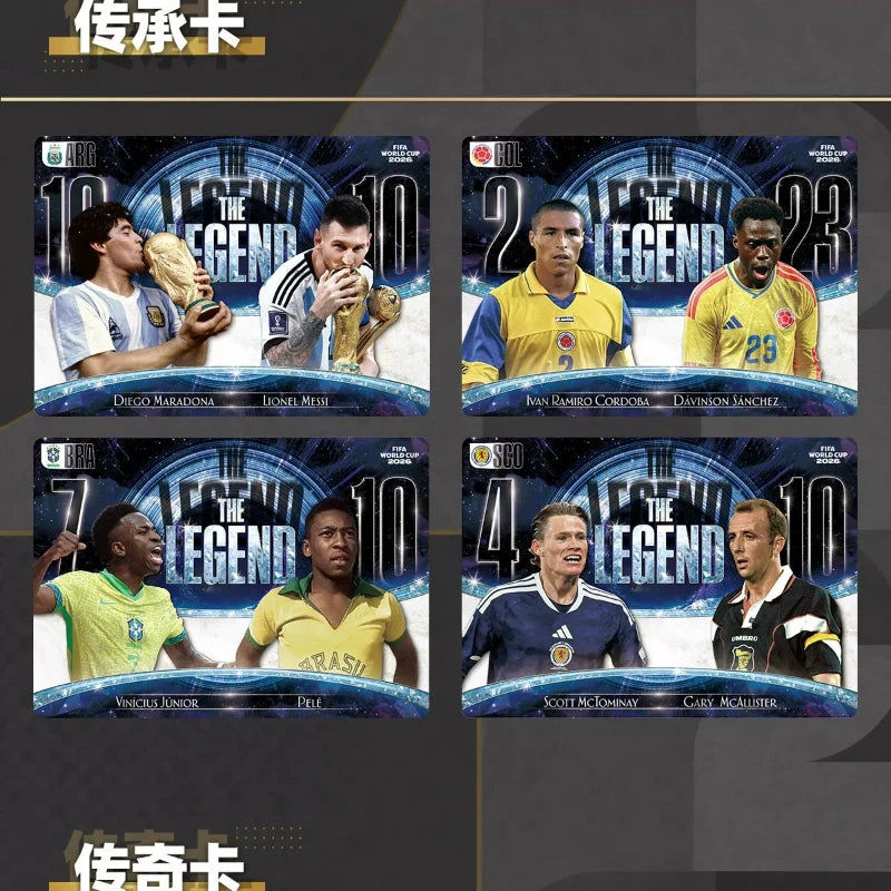 New KAYOU PANINI FIFA World Cup 2026 Football Trading Cards World Cup Souvenirs Sports Trading Card Collect Commemorative Cards