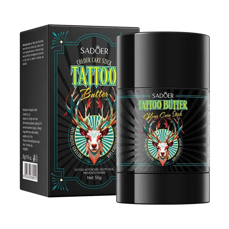 1pc Tattoo Color Care Cream SADOER - Sun Protection and Color Protection for Tattoos, Gentle Moisturizing
