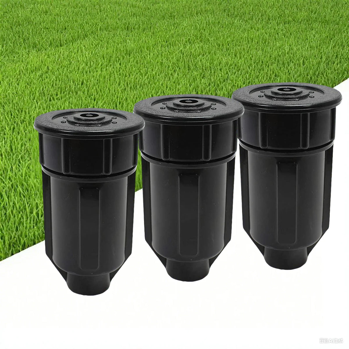 Waterproof Black Outdoor Key Hider Safe Secure Hide-A-Key Storage for Garden Decor House Spare Keys