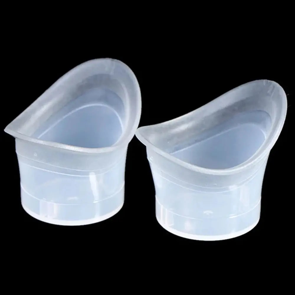 Eye Cleaning Container Silicone Eyewash Cup Soft 10ml Eye Bath Cup Resuable Eye Wash Cup Eyes Cleaner Precision Fitting Eye