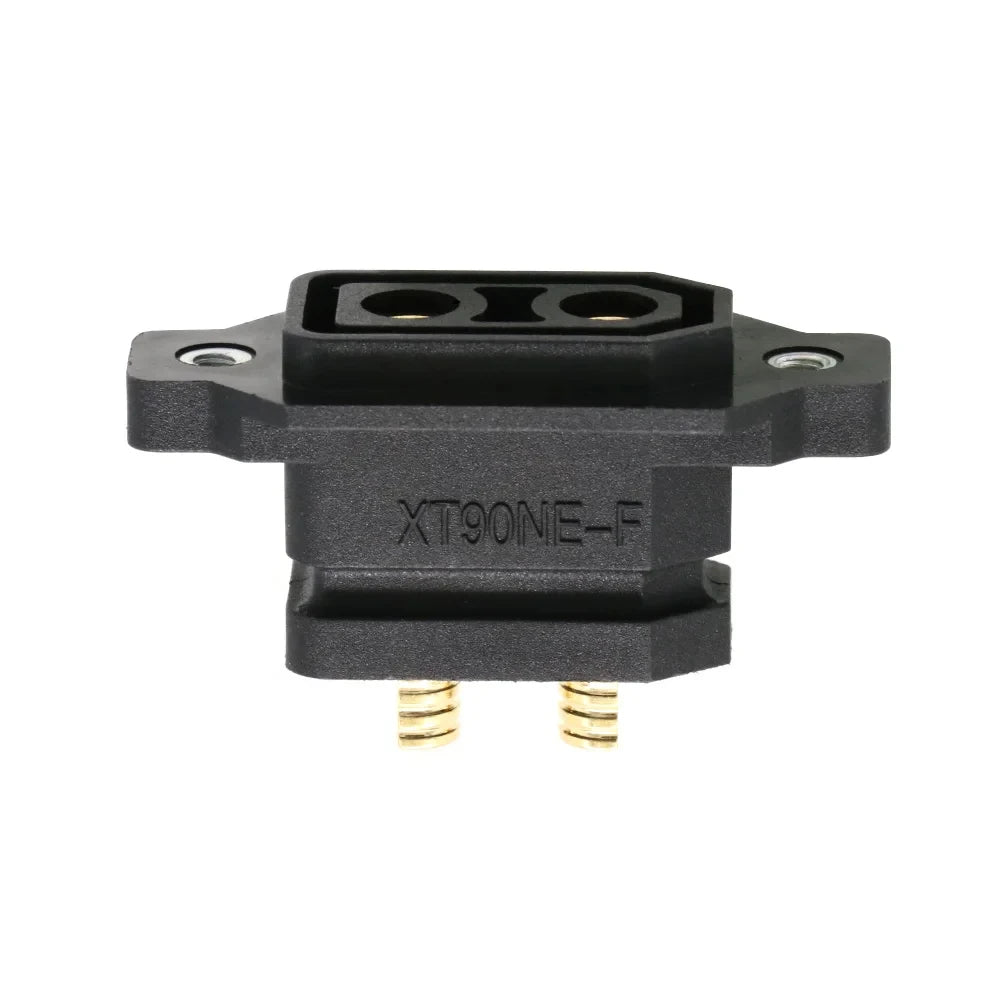 1 / 2 / 5pcs Amass XT90NE-F Battery Connector XT90E Female Plug Gold-plated XT90 Mountable Connector Yellow / Black Socket
