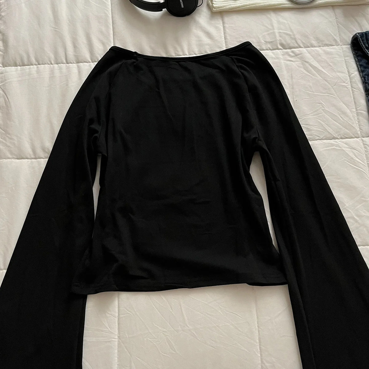 Y2K Grunge Emo Pattern Top Suitable for Autumn E-Girls Millennium Style Women's Aesthetic Gothic Printed Loose Long Sleeve T-shirt