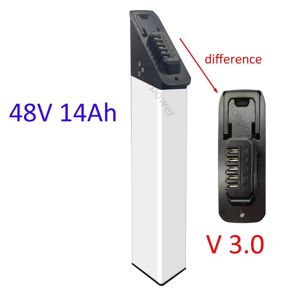 For Lectri XP Step Thru 2.0 3.0 Ebike Battery 48V 10.4Ah 12.8Ah 14Ah Battery for Electric XP Step-Thru 2.0 3.0 Replace Battery