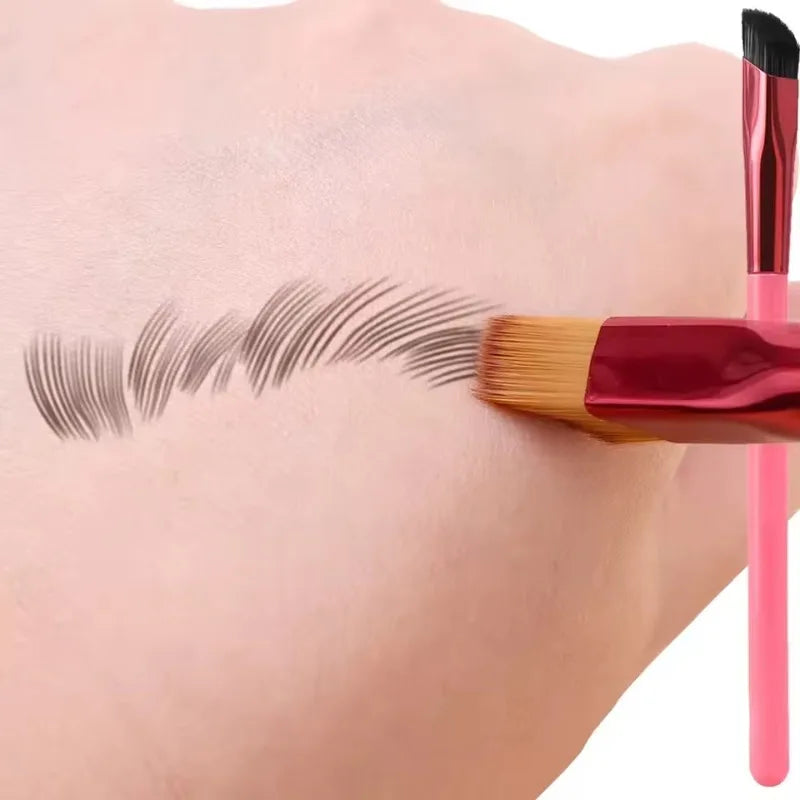 1 PC Wild Eyebrow Brushes Square Stereoscopic Painting Hairline Eyebrow Paste Artifact Multifunction Eyebrow Brushes Makeup Tool