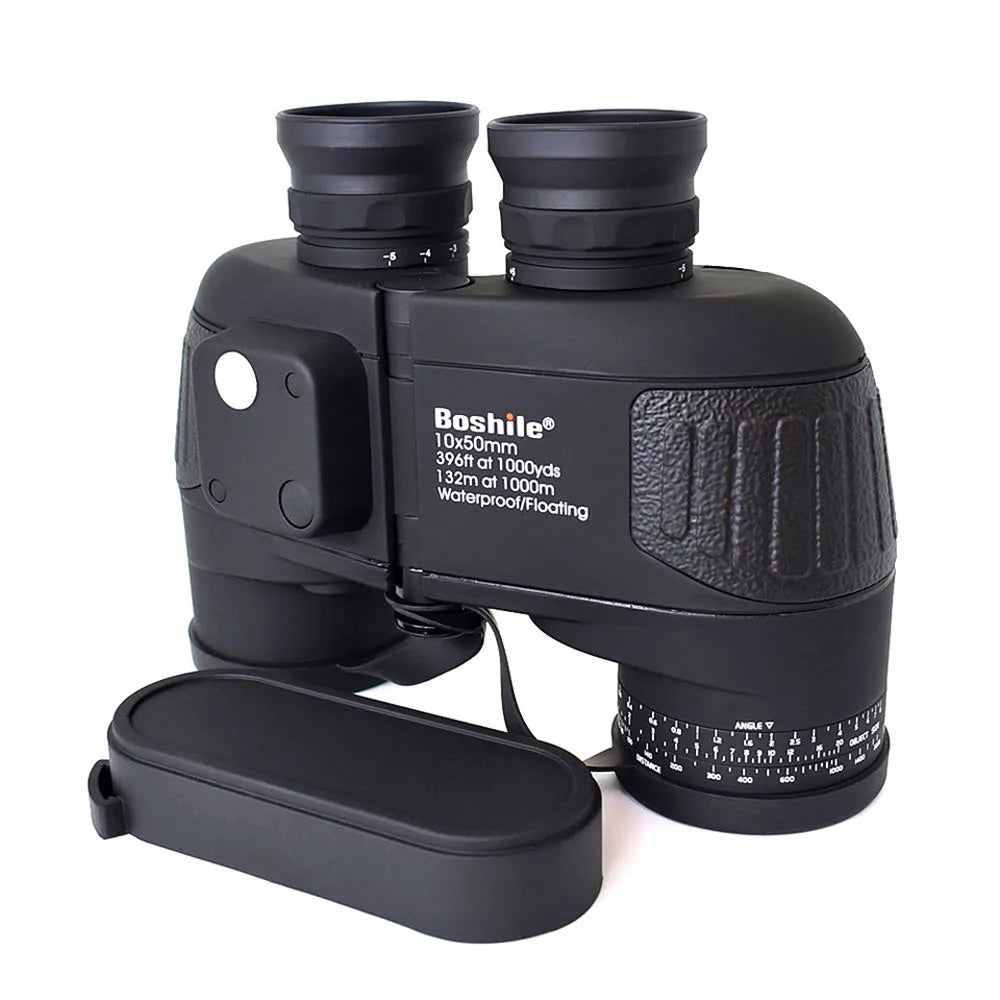 Boshile 10x50 Binoculars High Powerful Telescope Compass Outdoor Bird Watching Camping Tools And Safety Equipment Professional