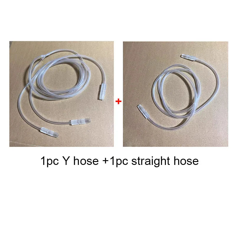 1 Pair 120/150/180/210ml Hip Lifting Vacuum Cupping Breast Enlargement Buttock Enhancer Massage Machine Replacement Cup Y Hose