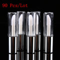 45/90 Pcs Lip Gloss Tubes 1.2ml Clear Empty Lip Balm Tube Container Organize Lipstick Refillable Bottles Lip Gloss Tubes