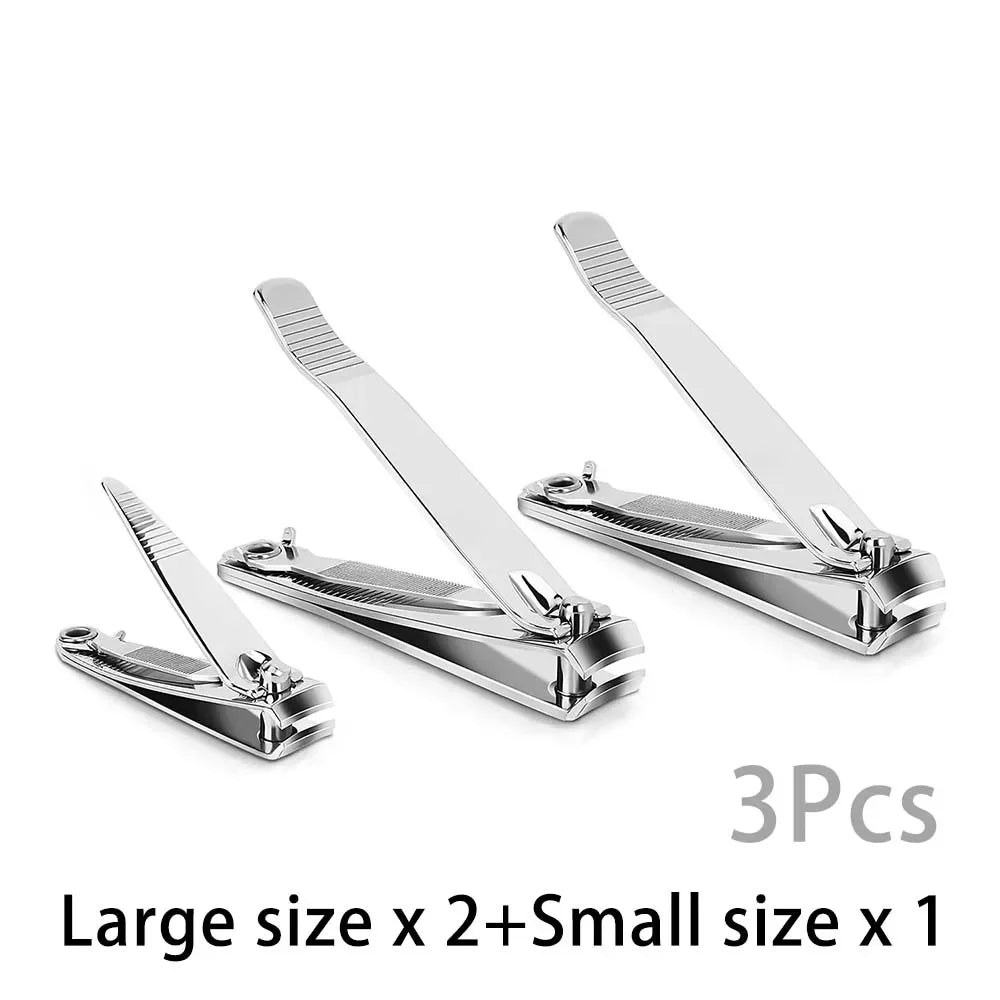 Nail Clipper,Premium Stainless Steel Fingernail and Toenail Clipper Cutters, Fingernail Clipper Cutters with Nail File Sharp.