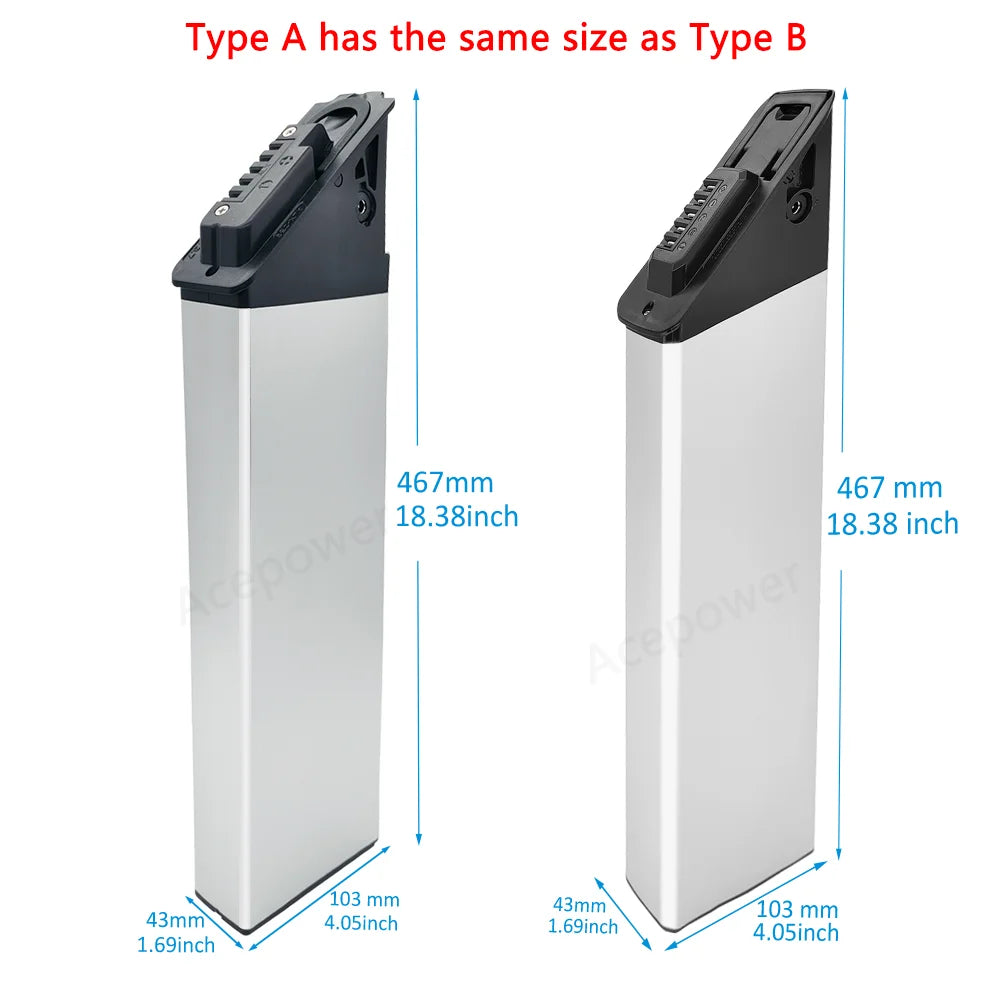 For Lectri XP Step Thru 2.0 3.0 Ebike Battery 48V 10.4Ah 12.8Ah 14Ah Battery for Electric XP Step-Thru 2.0 3.0 Replace Battery