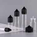 50pcs 10ml-100ml Plastic Empty Dropper Bottles Liquid Drop Bottles Long Tip Cap Oil Containers Portable Travel Dispenser Bottles