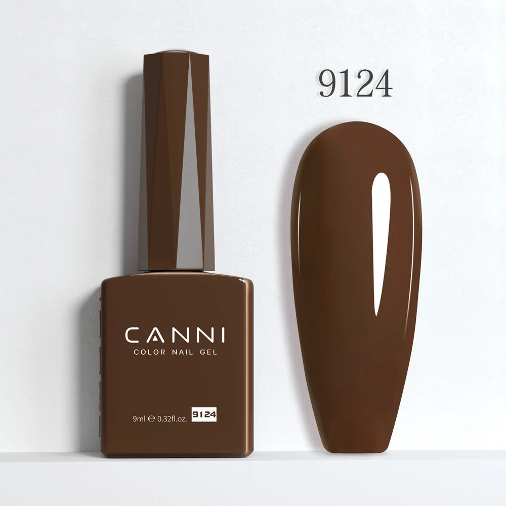 CANNI 9ml TPO/HEMA FREE Gel Polish Winter Colors Manicure Nail Art Salon Varnish Soak off Enamel UV LED Nail Polish Gel  DIY