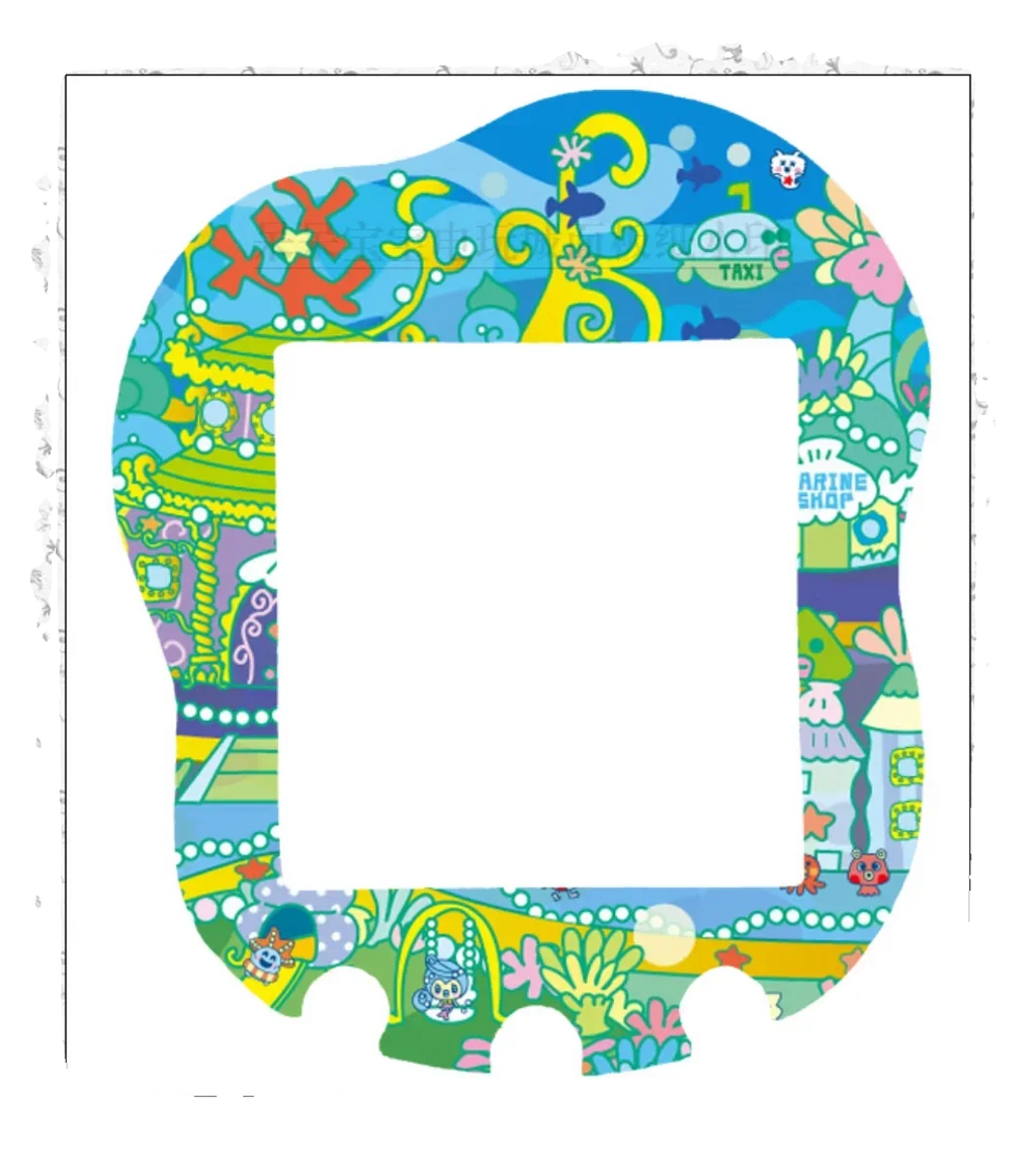 Bandai Tamagotchi Uni Electronic Pet Color Panel Film Panel Paper Soft Film Directly Paste  The Machine Without Disassembling It