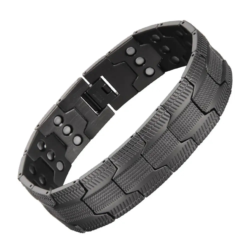 1PCS 3X Copper Bracelet for Men Pure Copper Magnetic Bracelet for Joint Pain with Strength Magnets Therapy Jewelry Gifts For Men